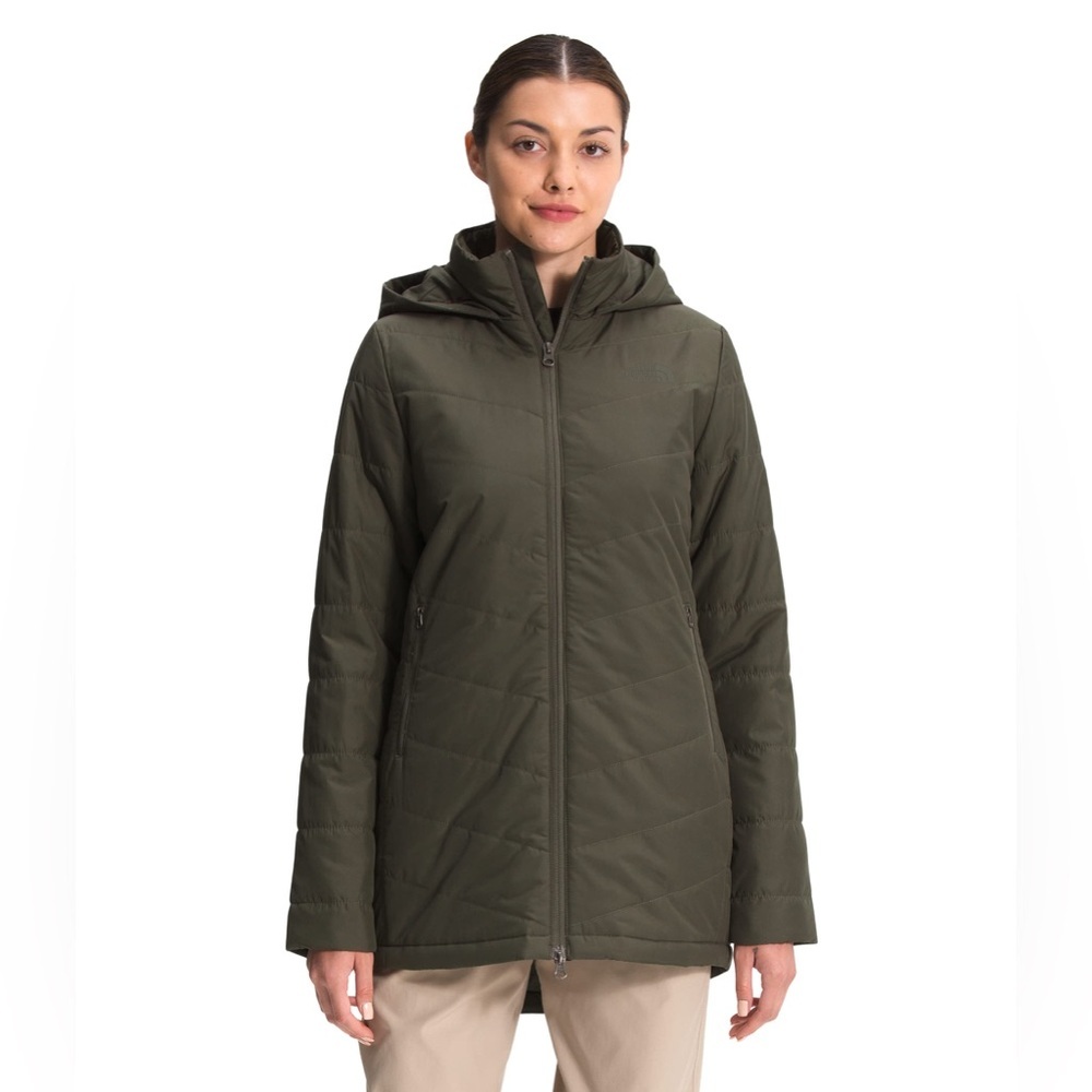 The North Face Tamburello Parka In New Taupe Green Size Small Women’s Puffer